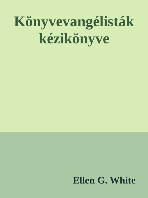 Könyvevangélisták kézikönyve